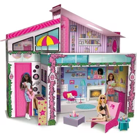 Lisciani Barbie Villa de vară cu păpușă (hârtie tare)