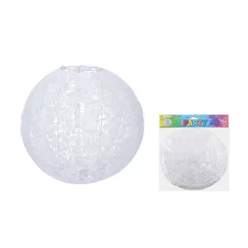 Lámpás Gömb alakú virágokkal 20cm 