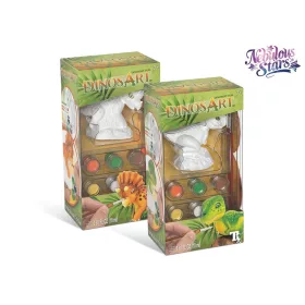 Planșă de colorat cu dinozauri DinosArts