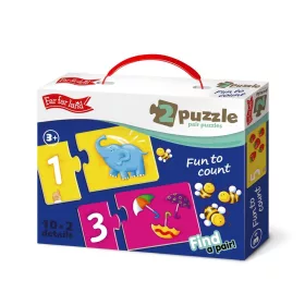 Puzzle educativ Țara Departe, 10 piese
