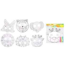 Kreatív készlet álarc színezés