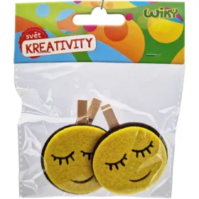Pensetă creativă Smiley 2 buc.
