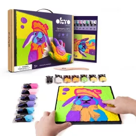 Pictură OKTO cu compus auto-întăritor 30x30cm Iepuraș