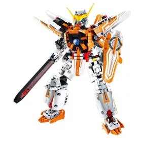 Set mecanic de construcție Robot Warrior 833 buc