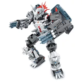   Jucărie de construcție robot războinic mecanic set 965 buc