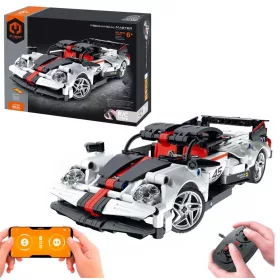   Set mecanic RC cu mașină de curse de construcție „nr. 45”