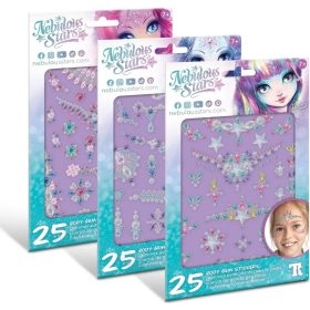 Nebulous Stars Dekoratív strasszok testre 25 db