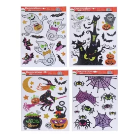 Halloween ablak dekoráció MIX 41x29cm
