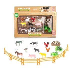 Set de figurine Ferma Animalelor 12 buc