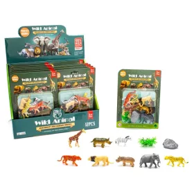 Set de 10 figurine cu animale sălbatice