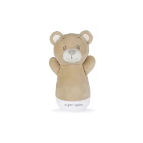 Éjjeli lámpa mackó 15 cm
