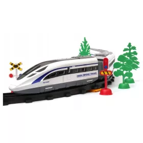 Tren expres RC cu șine de 146x64 cm