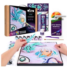 OKTO Kreatív készlet Elemek-Szél 30x40cm