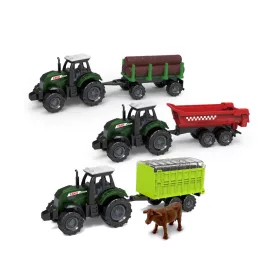 Tractor și remorcă 17 cm, 3 druhy