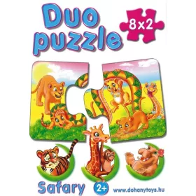 Mix de puzzle-uri 8x2 bucăți