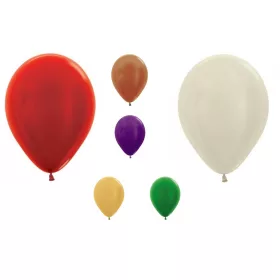 Lufik fémes metál színekben 30cm