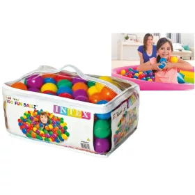 Bile de joacă Intex 49602 într-o pungă 6,5 cm, 100 buc