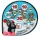 Tablă de darts cu velcro Little Mole 30cm