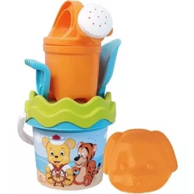 Set cutie cu nisip Androni Ursuleț de pluș și Tigru 6 buc