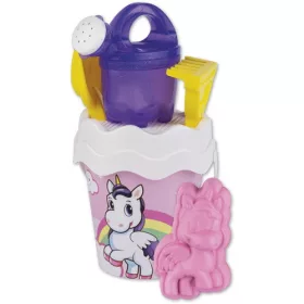 Set cutie cu nisip Unicorn 6 buc 30 cm