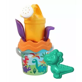 Set cutie cu nisip Androni cu dinozauri, 6 buc.