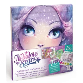 Set de 20 de cărți poștale cu acuarelă nebuloasă