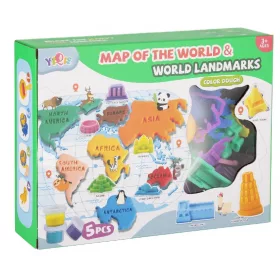 Lut de modelat „World” + accesorii