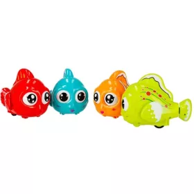 Peștișor colorat pe volantă 8cm