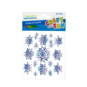 Craft With Fun Hópelyhek matrica 34db