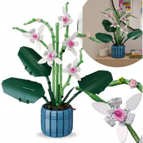   Építőjáték virágok "Lotus petal orchid" 711db