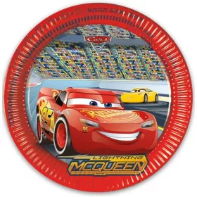 Party Tányér Disney Cars 3