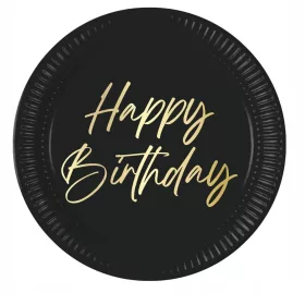 Tányérok Happy Birthday 23cm 8db