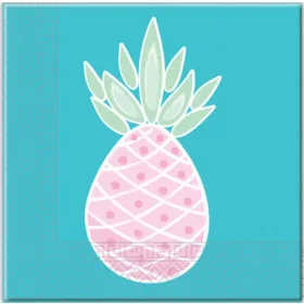 Salvete ananas 33x33cm 20 kom