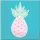 Salvete ananas 33x33cm 20 kom
