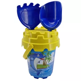 Set cutie cu nisip Delfin 4 buc