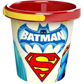 Găleată transparentă Batman/Superman 14cm