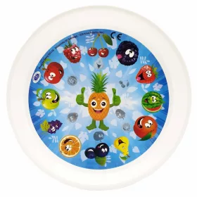 Tányér mintával 22cm
