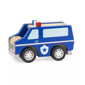 Mașină de poliție din lemn Viga 13cm