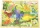 Puzzle din lemn Viga cu dinozauri, 48 de piese