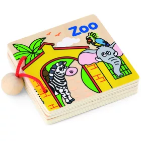Carte de lemn Viga Zoo
