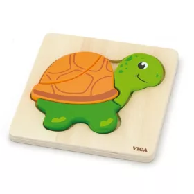 Puzzle Viga broască țestoasă 4 buc