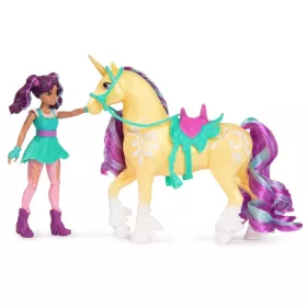 Figurinele Ava și Leaf de la Unicorn Academy