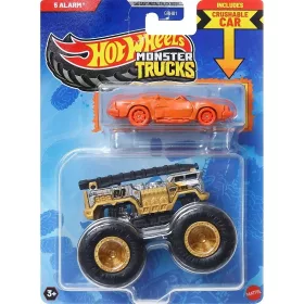 Mașină Hot Wheels Monster Trucks cu alarmă 5, 10 cm