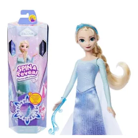 Păpușa Elsa Mattel Disney Princess Spin & Reveal