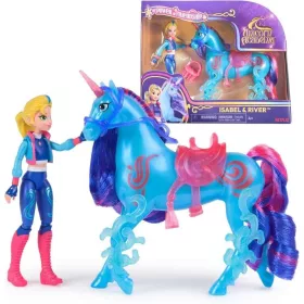Figurinele Isabel și River de la Academia Unicornilor