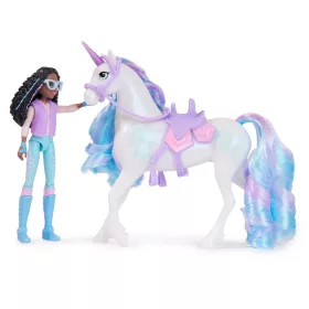 Figurinele Layla și Glacier de la Unicorn Academy