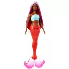 Mattel Barbie Sirenă portocalie