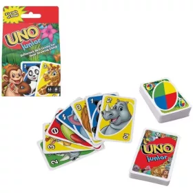 Mattel UNO Junior Cărți cu animale