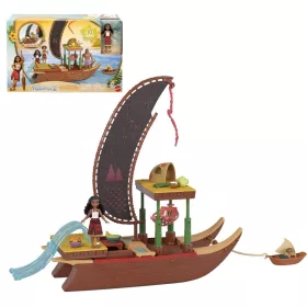 Mattel Vaiana Átalakuló Hajója 40cm