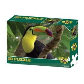 Puzzle 3D Tucan 100 piese